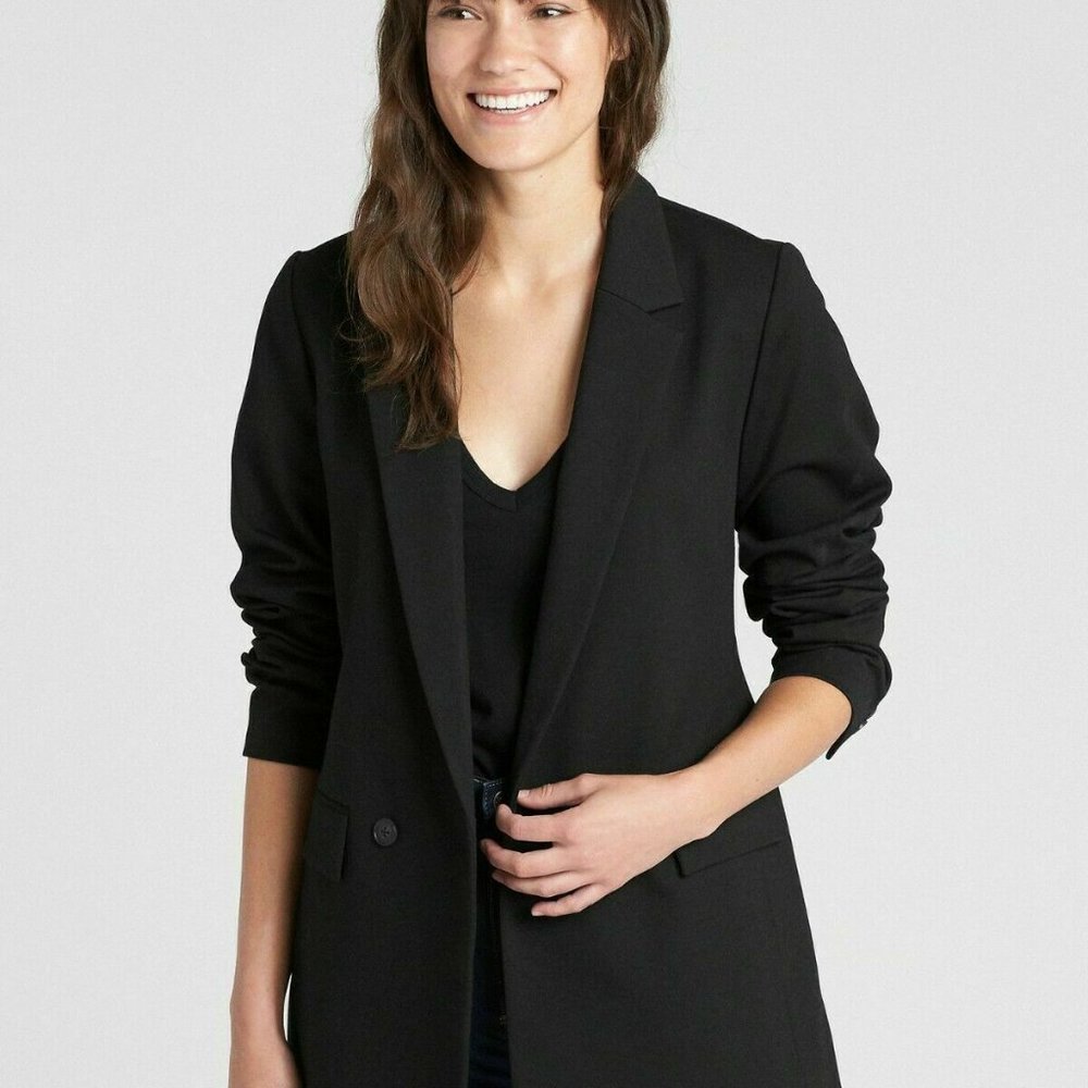 Gap Classic Girlfriend Blazer (Black)